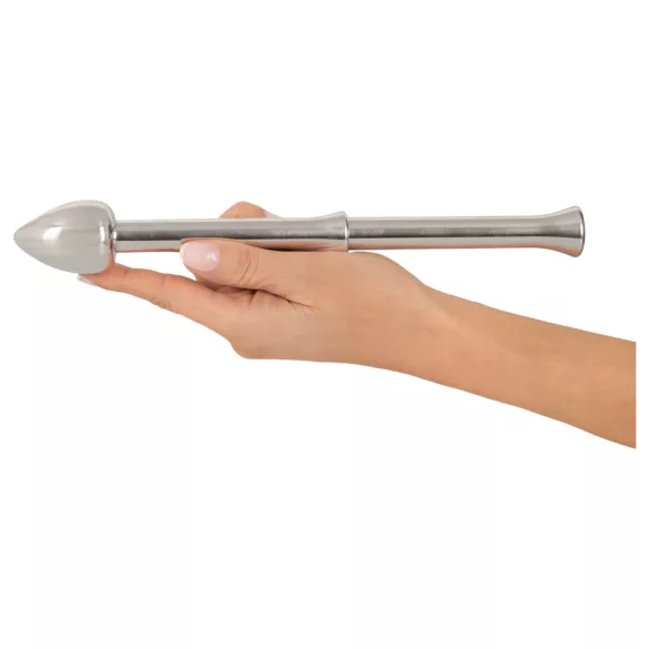 Rebel - vibromasseur prostatique en métal (argent)