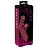 Javida 2 Fonctions Rabbit - vibromasseur à bras clitoridien (rouge)