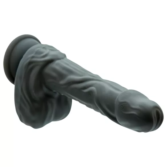 Naked Addiction - godemichet réaliste rotatif et vibrant - silicone noir