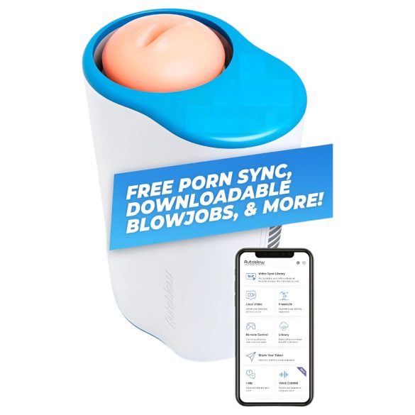 Autoblow A.I. Ultra - Super bouche électrique (blanc)