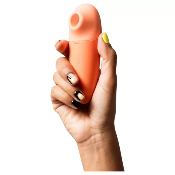 ROMP Switch X - stimulateur clitoridien à ondes - silicone pêche