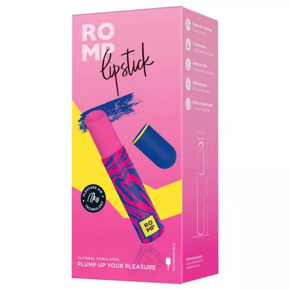 ROMP - stimulateur clitoridien à ondes pulsées rechargeable - rose