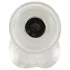 Crystal - Vibromasseur avec ventouse (transparent)