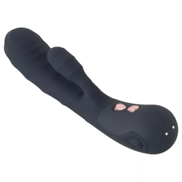 You2Toys - Oh! Rabbit vibromasseur avec stimulateur clitoridien (noir)