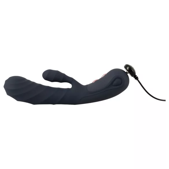 You2Toys - Oh! Rabbit vibromasseur avec stimulateur clitoridien (noir)