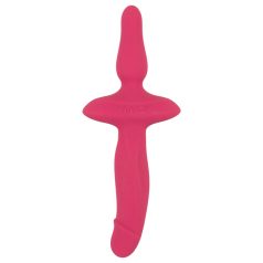 Choix Couples - 2en1 vibromasseur et plug anal (rose)