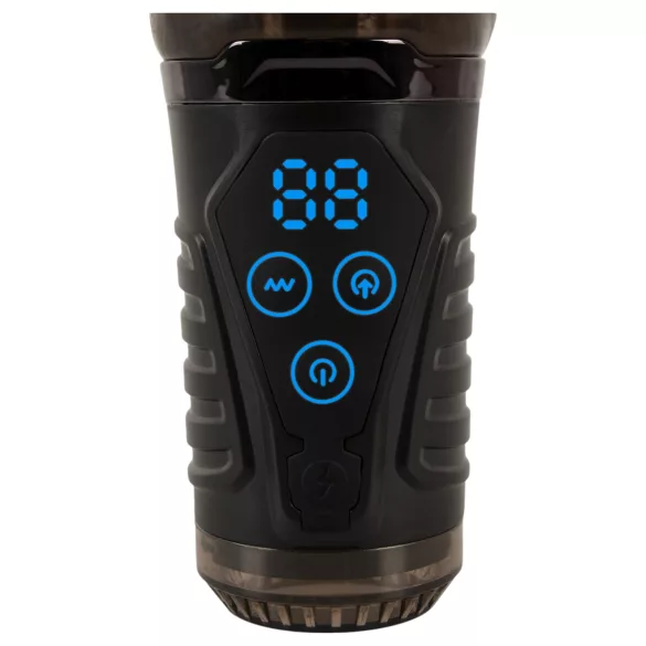 Stroker - masturbateur vibrant et suceur - gris