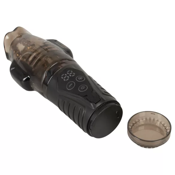 Stroker - masturbateur vibrant et suceur - gris