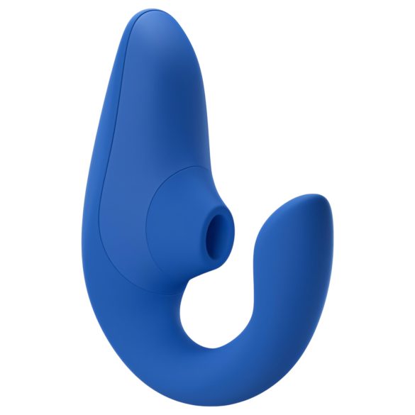 Stimulateur Womanizer Duo - Vibro bleu pour G-spot et clitoris