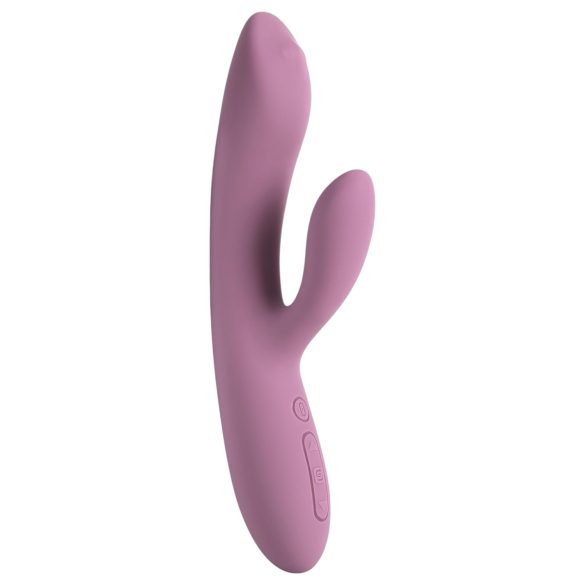 Svakom Trysta Neo - vibromasseur rabbit à billes rotatives - silicone rose