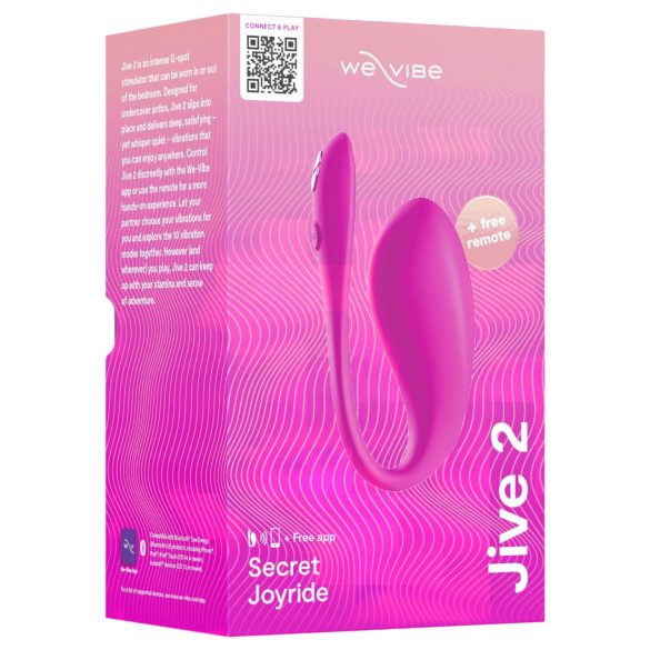 We-Vibe Jive 2 - œuf vibrant intelligent (rose)