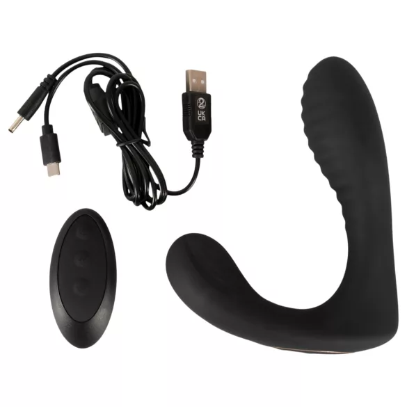 Intense - vibromasseur prostatique télécommandé (noir)
