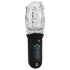 Stroker - masturbateur vibrant et rotatif (transparent)
