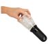 Stroker - masturbateur vibrant et rotatif (transparent)