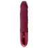 Beau Coeur Varelo - vibromasseur réaliste en silicone, rechargeable (rouge)