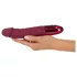 Beau Coeur Varelo - vibromasseur réaliste en silicone, rechargeable (rouge)