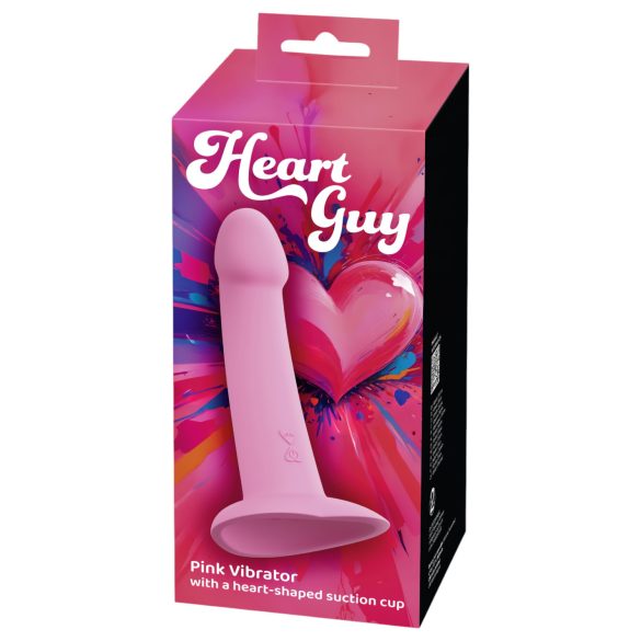 You2Toys - Vibromasseur cœur - silicone rose