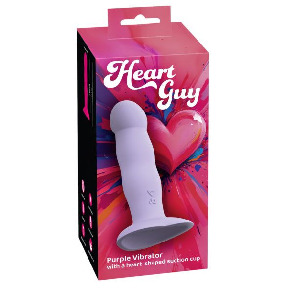 You2Toys - Vibromasseur cœur - silicone violet