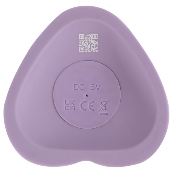 You2Toys - Vibromasseur cœur - silicone violet