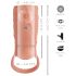 Realistixxx - Manchon pénien vibrant ouvert (naturel)