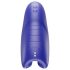 SVibe EVO - Masturbateur bleu étanche et rechargeable