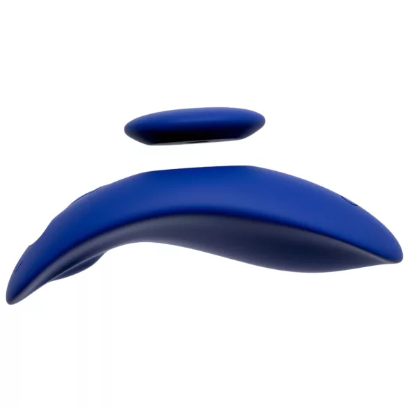 Smile - vibromasseur culotte ultra-fin portable avec télécommande (bleu)