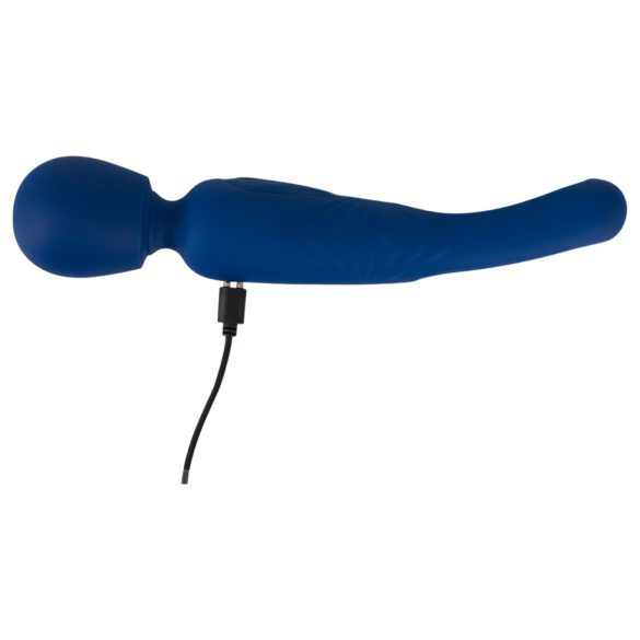 Smile - Vibromasseur 2-en-1 avec masseur de langue (bleu)