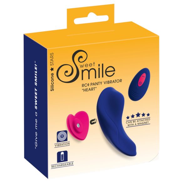 Smile RC Slips Vibrant - culotte vibrante télécommandée (bleue)