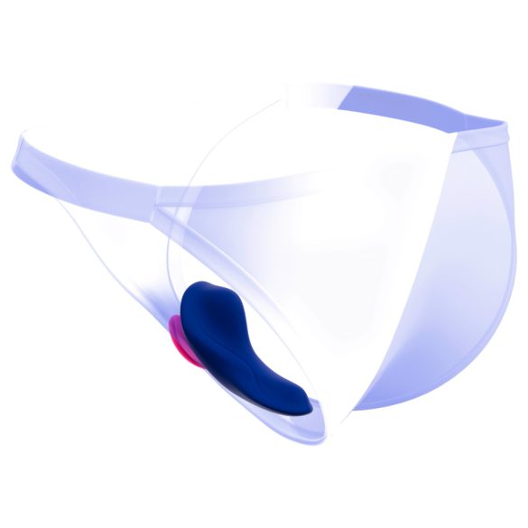 Smile RC Slips Vibrant - culotte vibrante télécommandée (bleue)