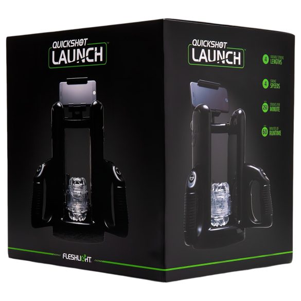 Fleshlight - adaptateur masturbateur Quickshot Launch - noir