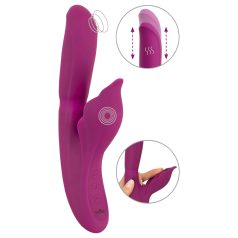   Javida - Vibromasseur 4 en 1 pour point G et clitoris (violet)