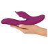 Javida - Vibromasseur 4-en-1 pour point G et clitoris (violet)