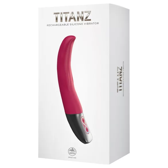 Excellent Power Titanz - Vibromasseur point G et prostate - silicone rose