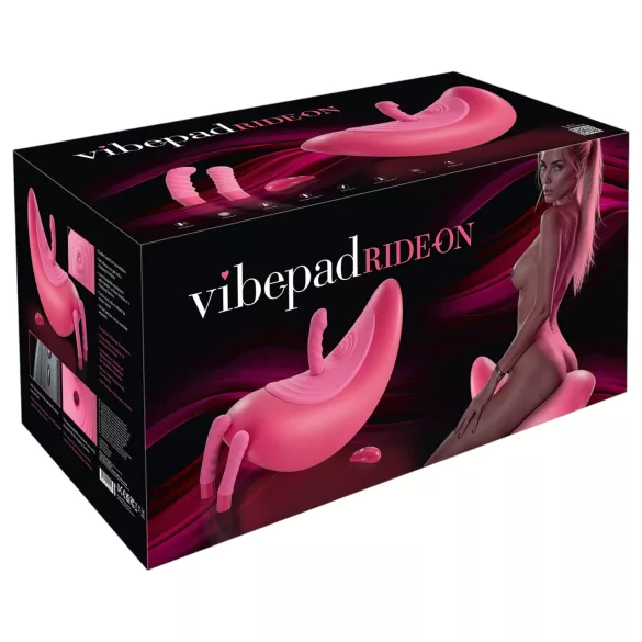 VibePad Rideon - balançoire vibrante pour stimulation du point G et du clitoris (rose)