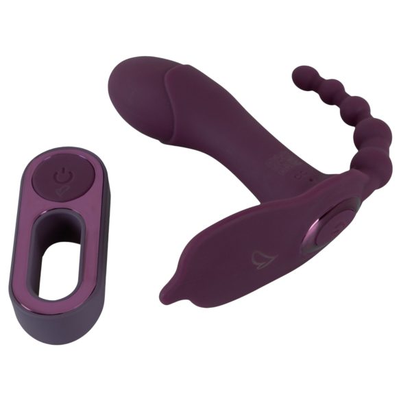 Beau Coeur Ariva - Vibromasseur Culotte 3en1 (violet)