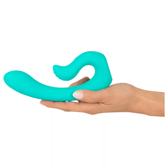 Beau Coeur Naira - Vibrateur point G et clitoris - silicone vert