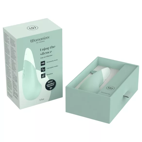 Womanizer - Stimulateur clitoridien vibrant - vert