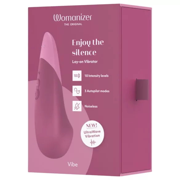 Womanizer - stimulateur clitoridien vibrant - silicone rose