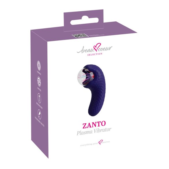 Beau Coeur Zanto - vibromasseur plasma (violet)