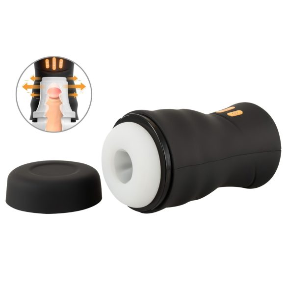 You2Toys Gyro - Masturbateur Rotatif et Vibrant (Noir)
