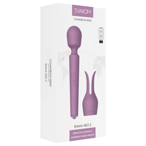Svakom Emma Neo 2 - vibromasseur intelligent (violet)