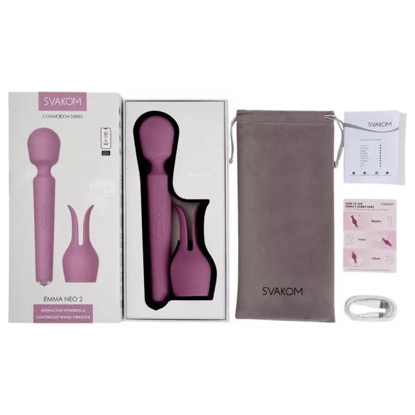 Svakom Emma Neo 2 - vibromasseur intelligent (violet)