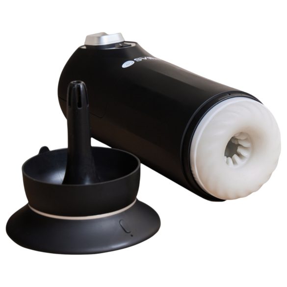 Snail Vibe Jet – Masturbateur vibrant chauffant à propulsion (noir)