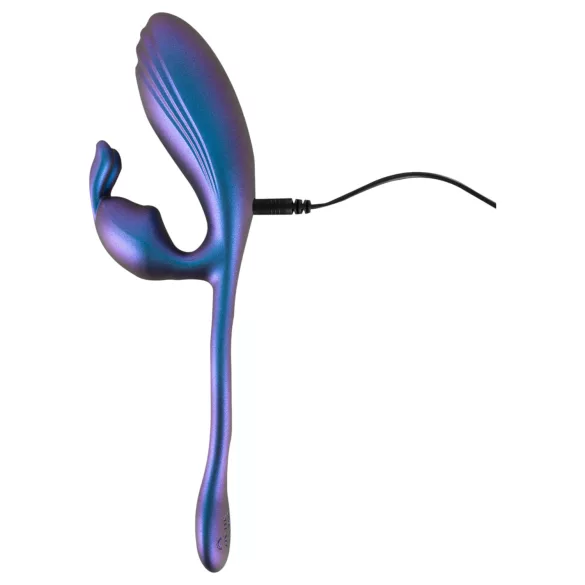 Smile - Vibromasseur point G et clitoris - étanche - silicone bleu
