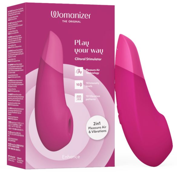 Womanizer Enhance - Stimulateur Clitoridien à Ondes d'Air (Rose)