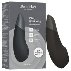 Womanizer Enhance - stimulateur à ondes d'air (noir)