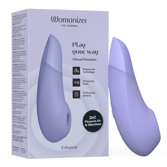Womanizer Enhance - Stimulateur à ondes d'air (pourpre)