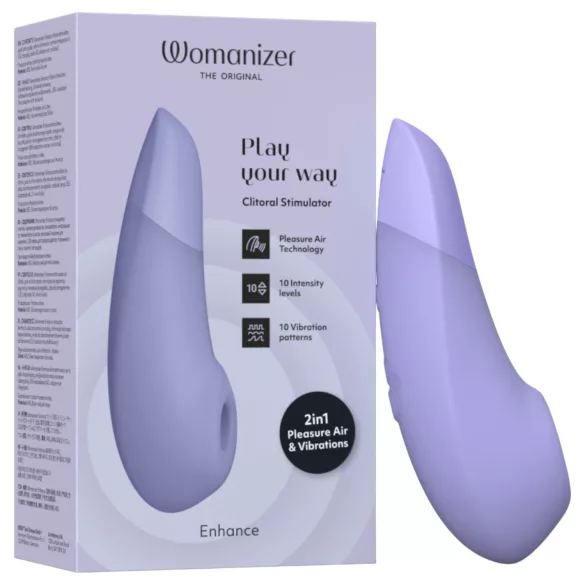 Womanizer Enhance - stimulateur clitoridien à ondes d’air (violet)