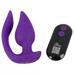   Smile - Vibromasseur anal et stimulateur clitoridien 2en1 - silicone violet