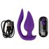Smile - Vibromasseur 2-en-1 anal et clitoridien (violet)